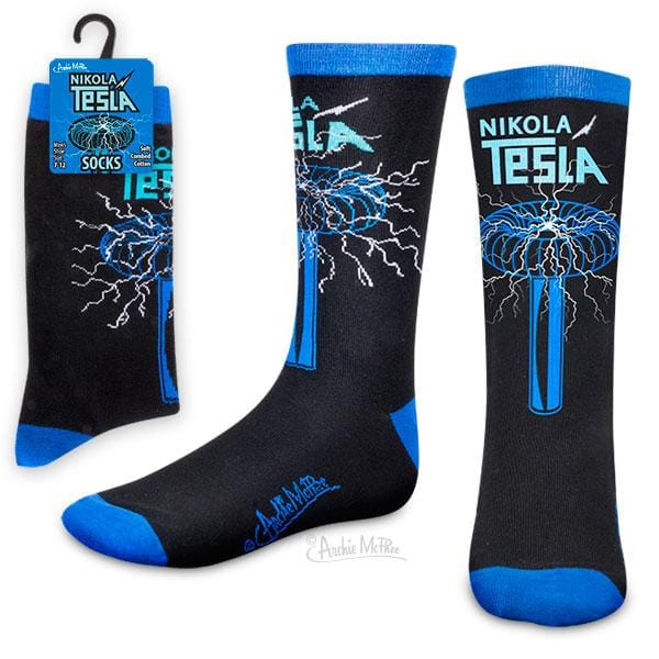 Nikola Tesla Socks - Shelburne Country Store
