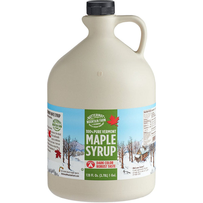 Vermont Maple Syrup - Plastic Jug - Dark Robust - - Shelburne Country Store