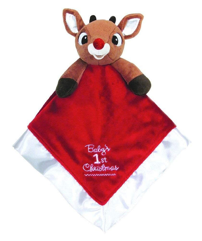 Rudolph Babys First Christmas  Blanky - Shelburne Country Store