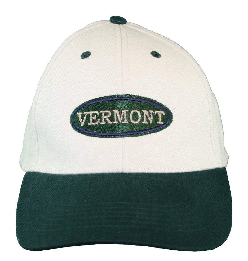 Embroidered Baseball Cap - Vermont Oval Design - Shelburne Country Store
