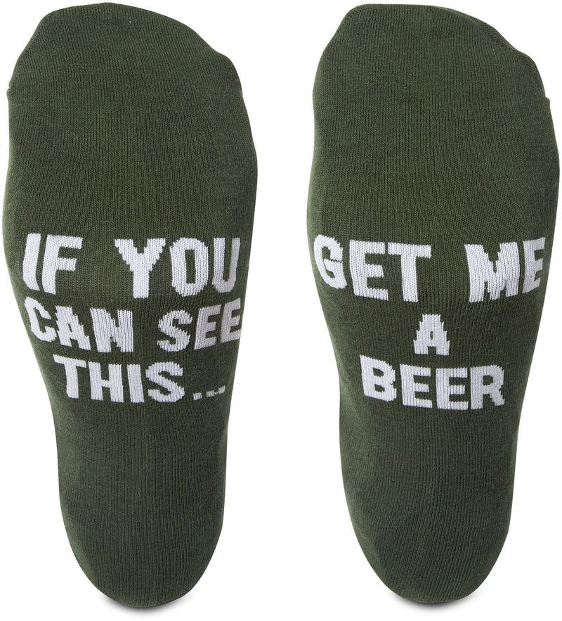 Get Me A Beer Cotton Blend Socks - Shelburne Country Store