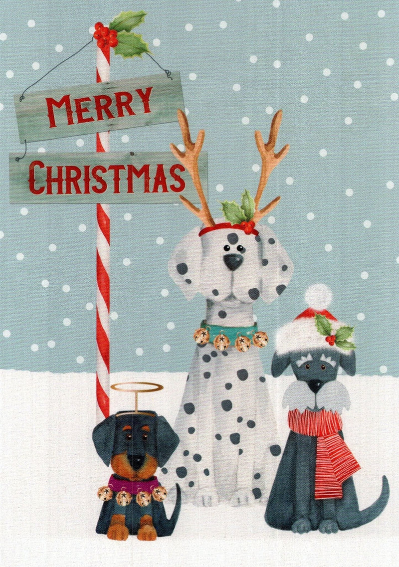 Love of Pets 18 Card Boxed Set - Christmas Dogs In The Snow - Shelburne Country Store
