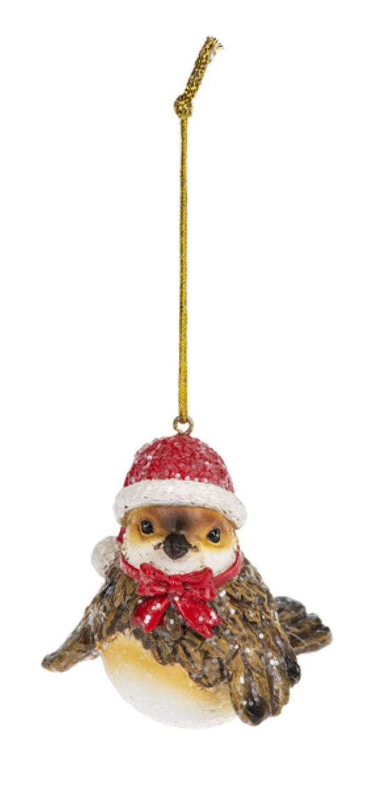 Santa Birds Ornament -  Style #4 - Shelburne Country Store