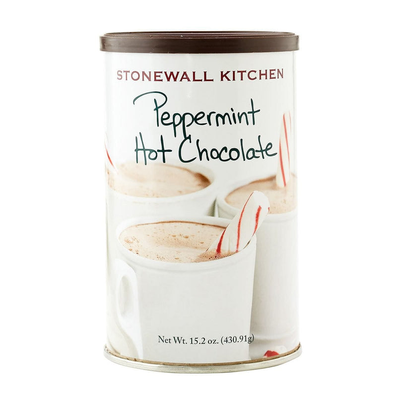 Stonewall Kitchen Peppermint Hot Chocolate  - 15.2 oz can - Shelburne Country Store