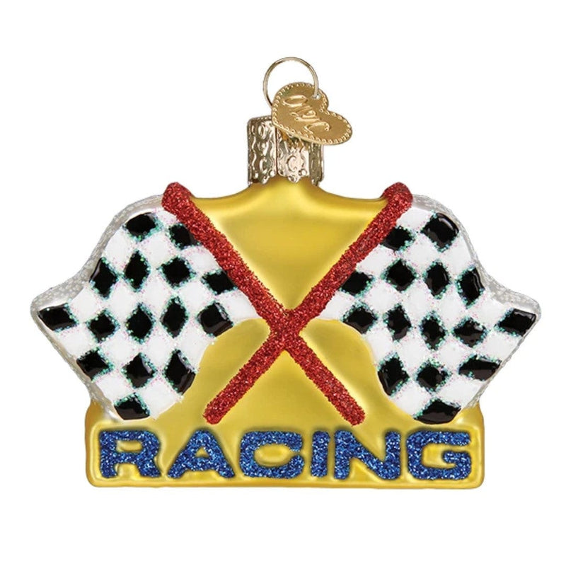 Racing Flags Ornament - Shelburne Country Store