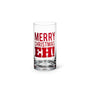 Mckenzie Merry Christmas, Eh! Highball Glass - Shelburne Country Store
