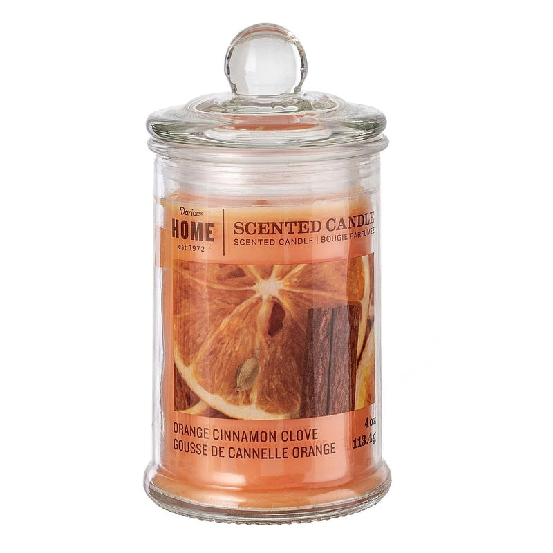 Apotheycary Jar Candle: Orange Cinnamon - - Shelburne Country Store