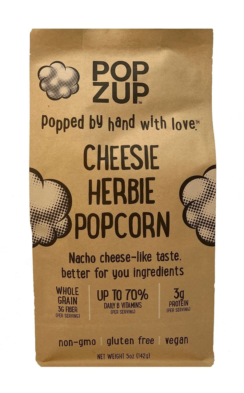 Pop Zup Cheese Herbie Popcorn - Shelburne Country Store