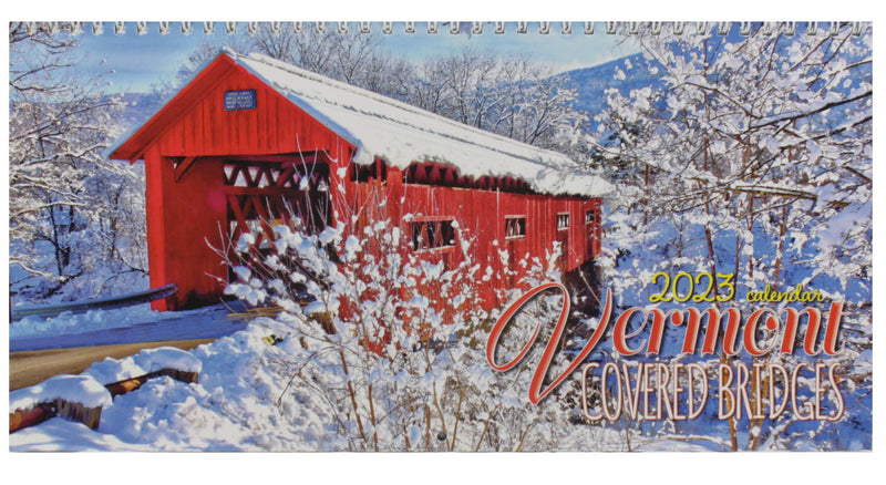 2023 Vermont Covered Bridges Calendar - Shelburne Country Store