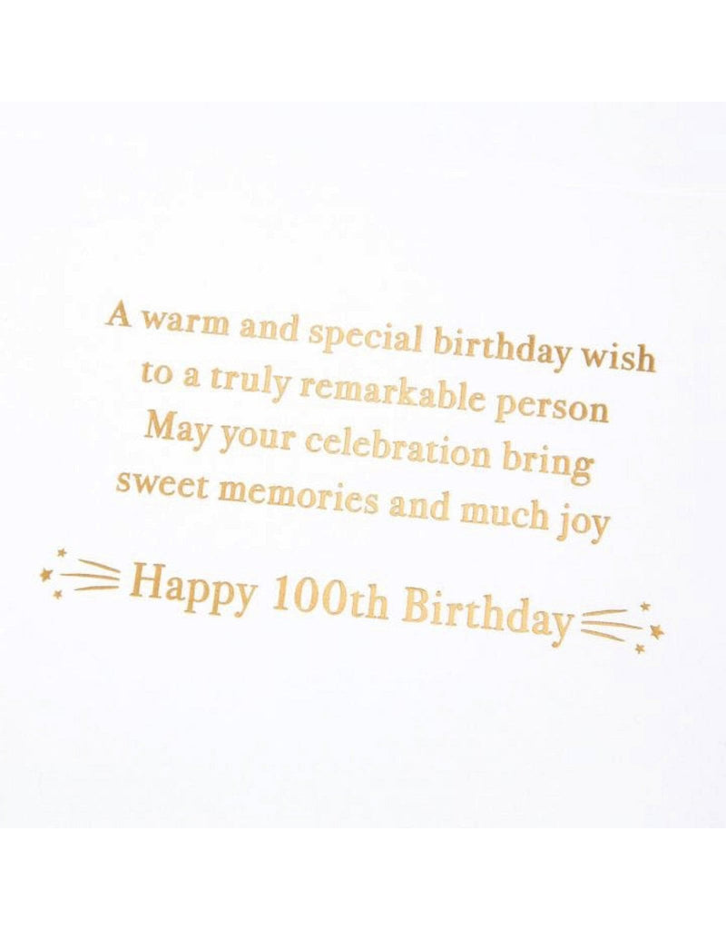100 With Stars Birthday Card - Shelburne Country Store