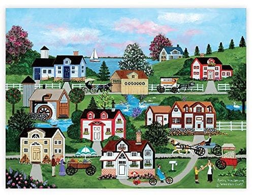 Ceaco Jane Wooster Scott Spring Has Sprung Puzzle (550 Piece) - Shelburne Country Store