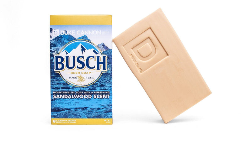 Busch Beer Soap - Sandalwood Scent - Shelburne Country Store