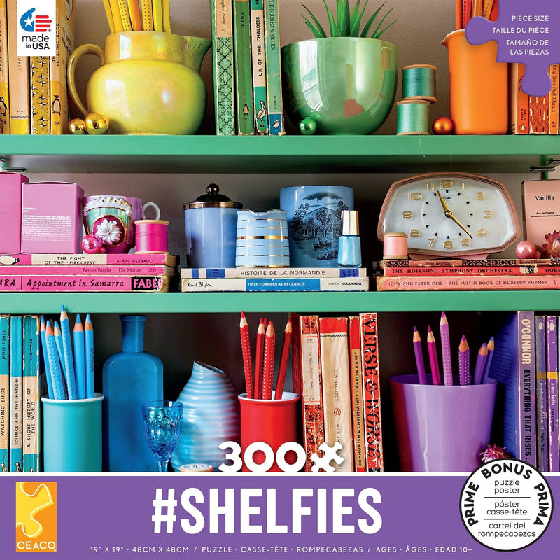 Shelfies 300 Piece Puzzle - - Shelburne Country Store
