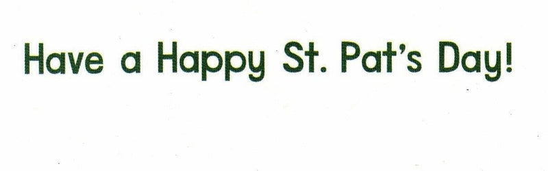 Cat Mugshot St. Patricks' Day Card - Shelburne Country Store