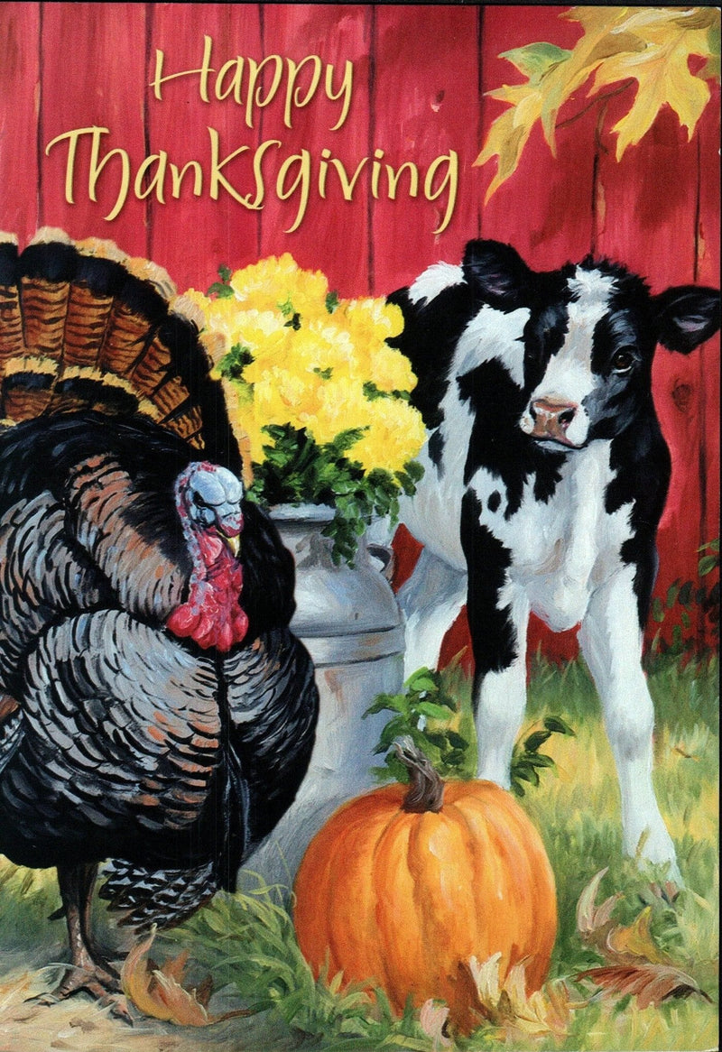 Happy Thanksgiving Farm Animals - Shelburne Country Store