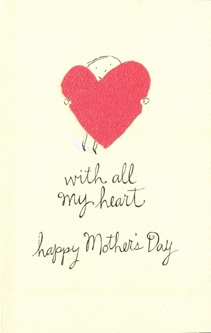 Mother's Day Card - With All My Heart Grandma - Shelburne Country Store