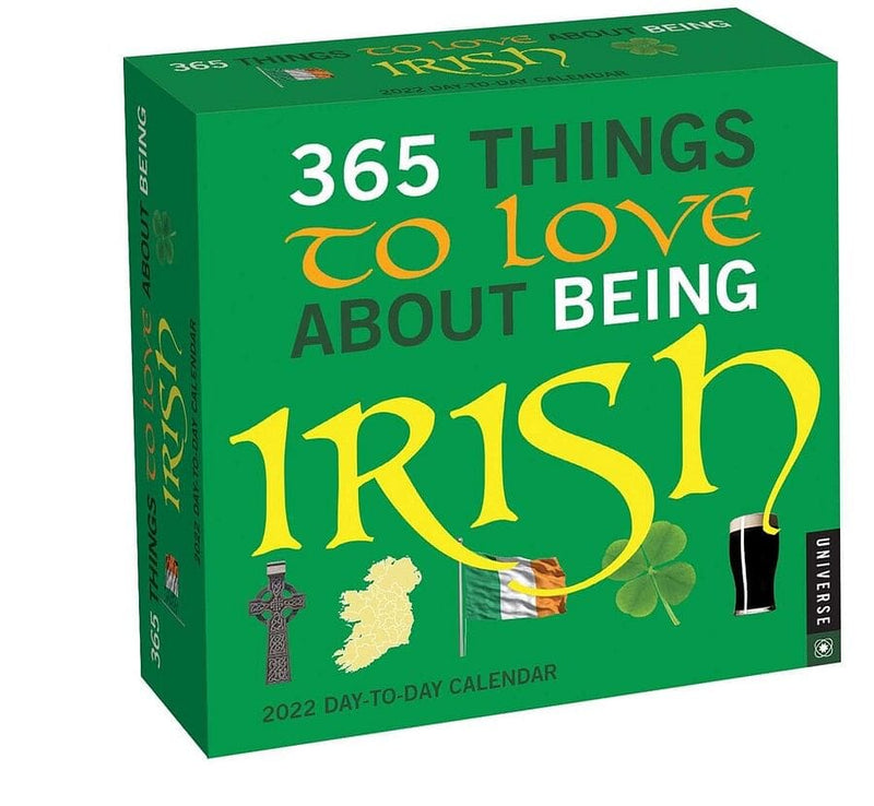 2022 365 Things To Love About Being Irish Page A Day Calendar - Shelburne Country Store