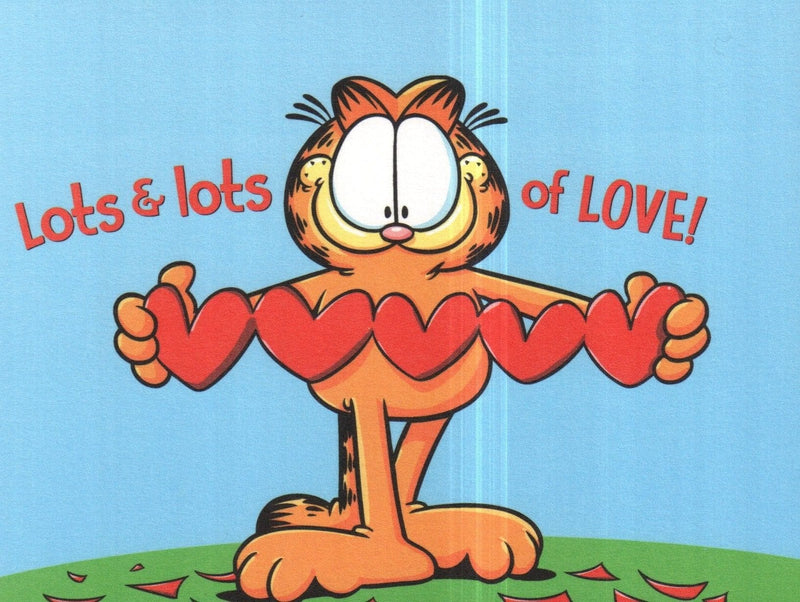 Valentines Day 8 Pack - Garfield Lots of Love - Shelburne Country Store