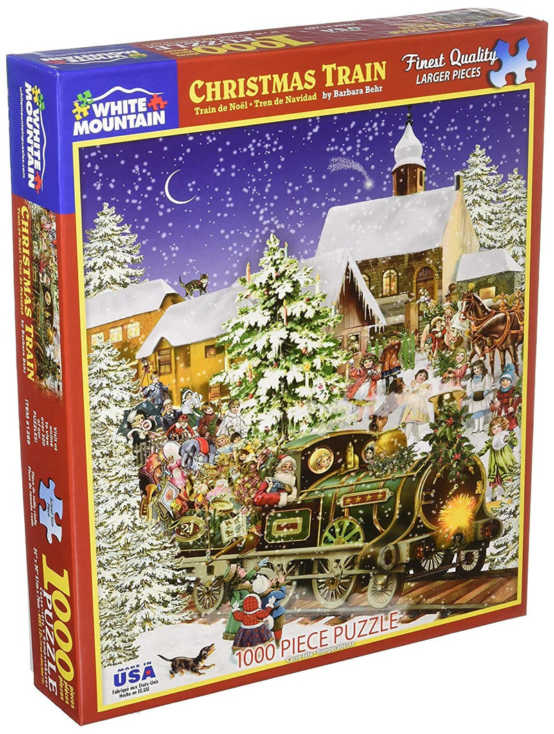 Christmas Train Puzzle - 1000 Piece - Shelburne Country Store