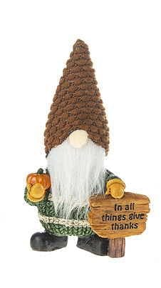 Little Grateful Gnome Figurine - - Shelburne Country Store