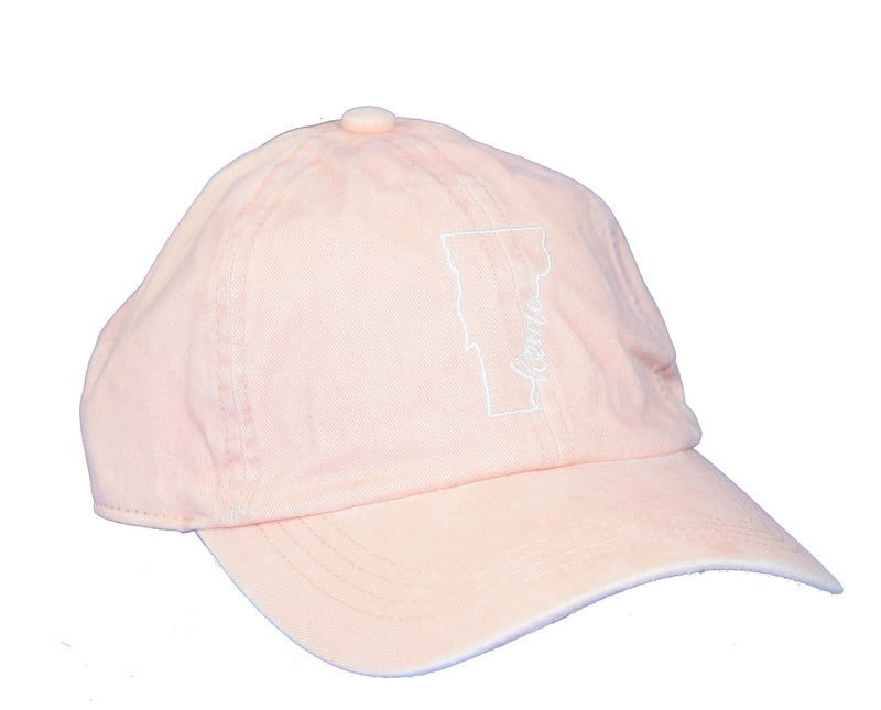 Classic Wash Pink Embroidered Cap - Vermont - Shelburne Country Store