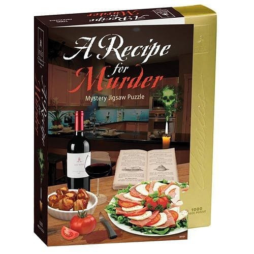 Classic Mystery Jigsaw Puzzle - Recipe for Murder - Shelburne Country Store