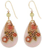 Tear With  Floral Swag Earring - Shelburne Country Store