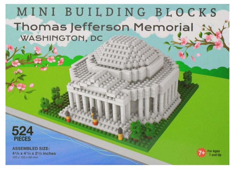 Mini Building Blocks - Thomas Jefferson Memorial - Shelburne Country Store