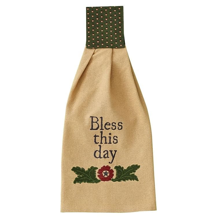 Bless This Day Hand Towel - Shelburne Country Store