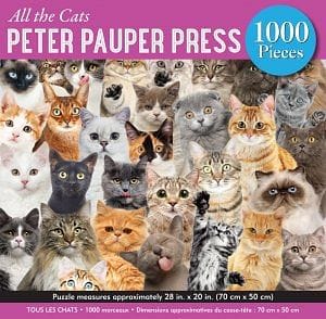 All The Cats 1000 Piece Jigsaw Puzzle - Shelburne Country Store