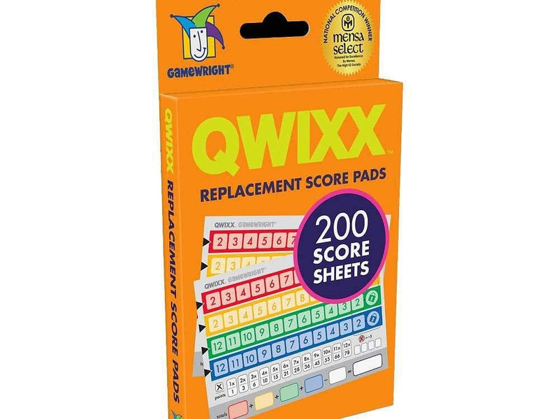 Qwixx Replacement Score Cards - Shelburne Country Store