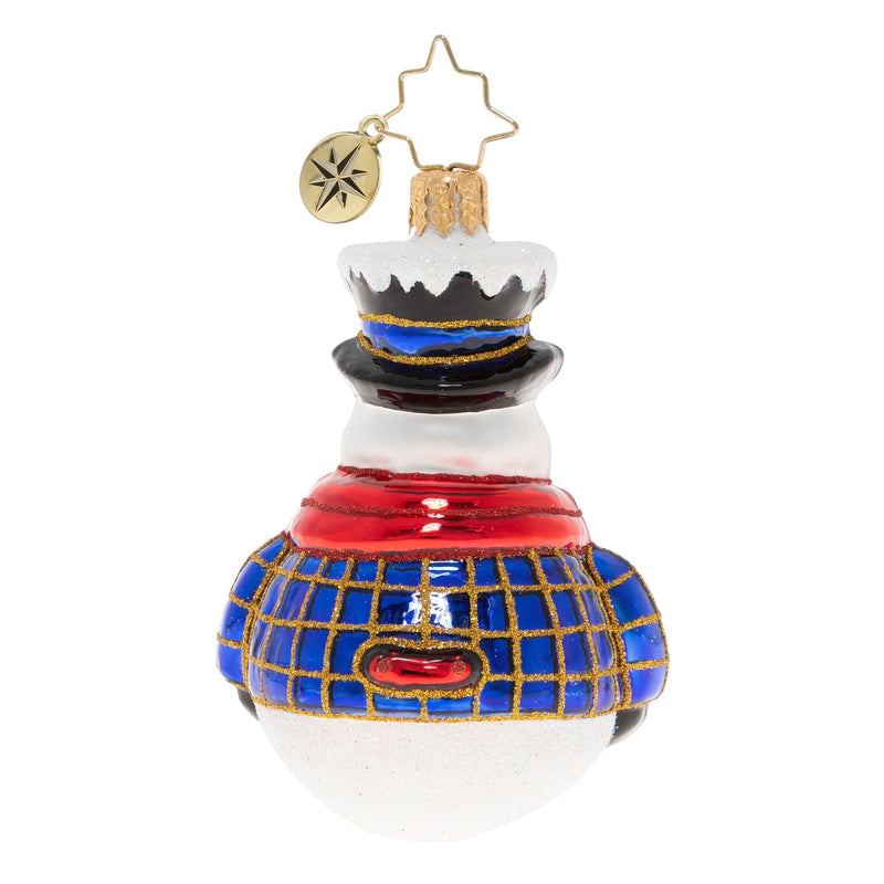 Jolly All A-Round Snowman - Little Gem Ornament - Shelburne Country Store
