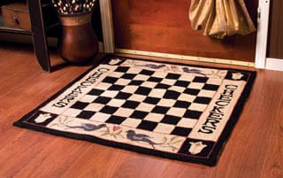 Game Hooked Rug - Shelburne Country Store