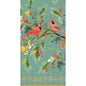 Disposable Christmas Paper Guest Towels Cardinal Peace - Shelburne Country Store
