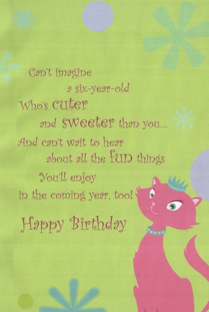 Have fun being 6! Birthday Card - Shelburne Country Store