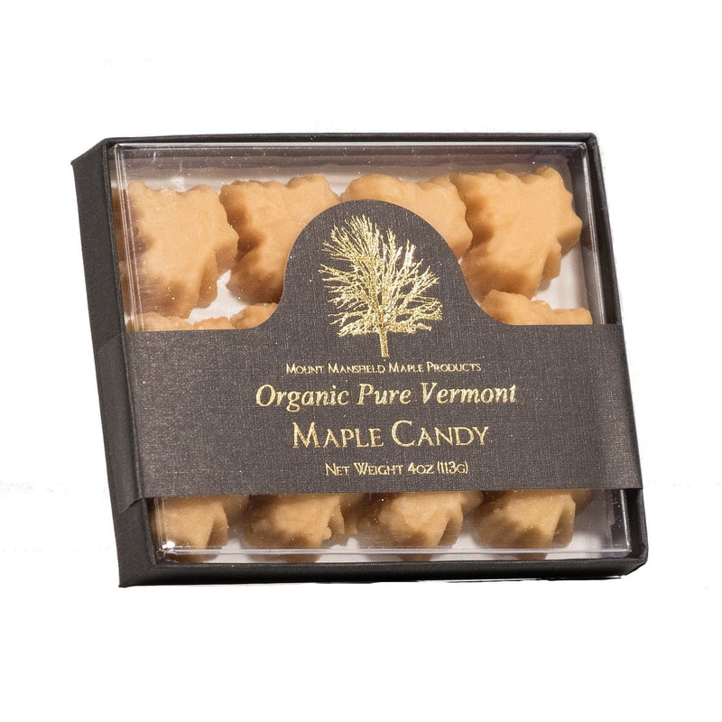 Organic Pure Maple Sugar Candies - 4 Ounce - Shelburne Country Store