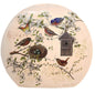 Lighted Round Glass - Birdhouse - - Shelburne Country Store