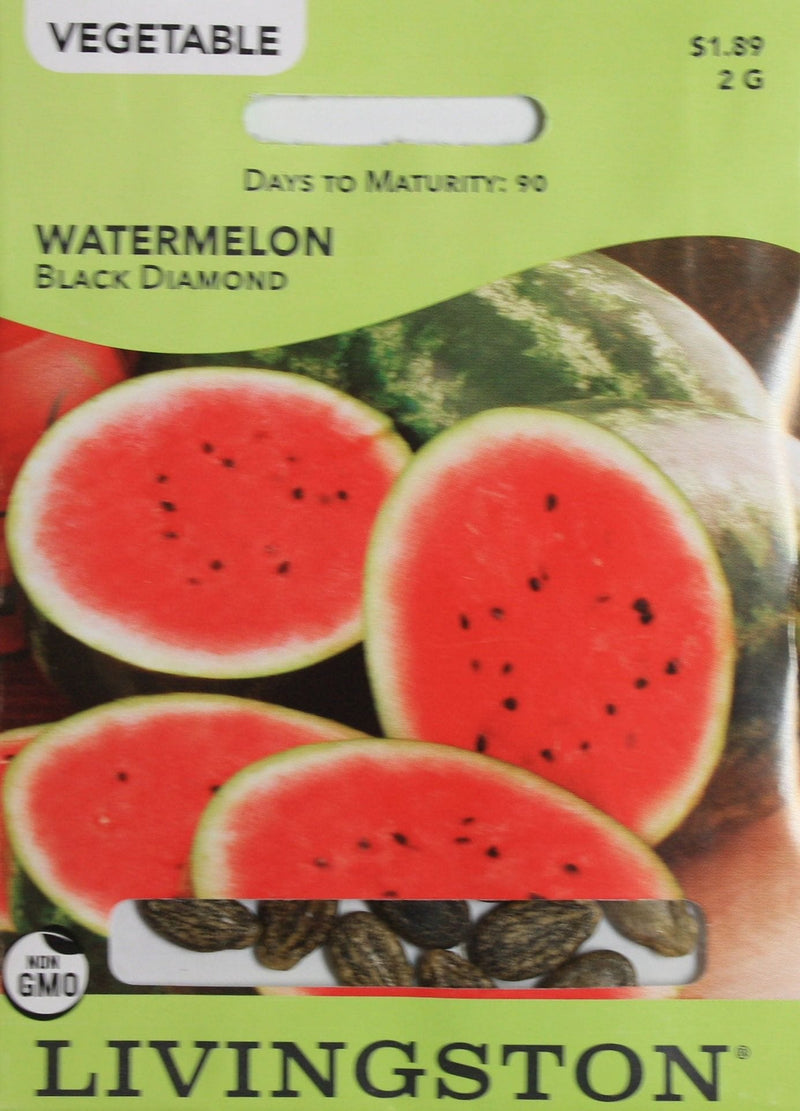 2021 Seed Packet - Watermelon - Black Diamond - Shelburne Country Store