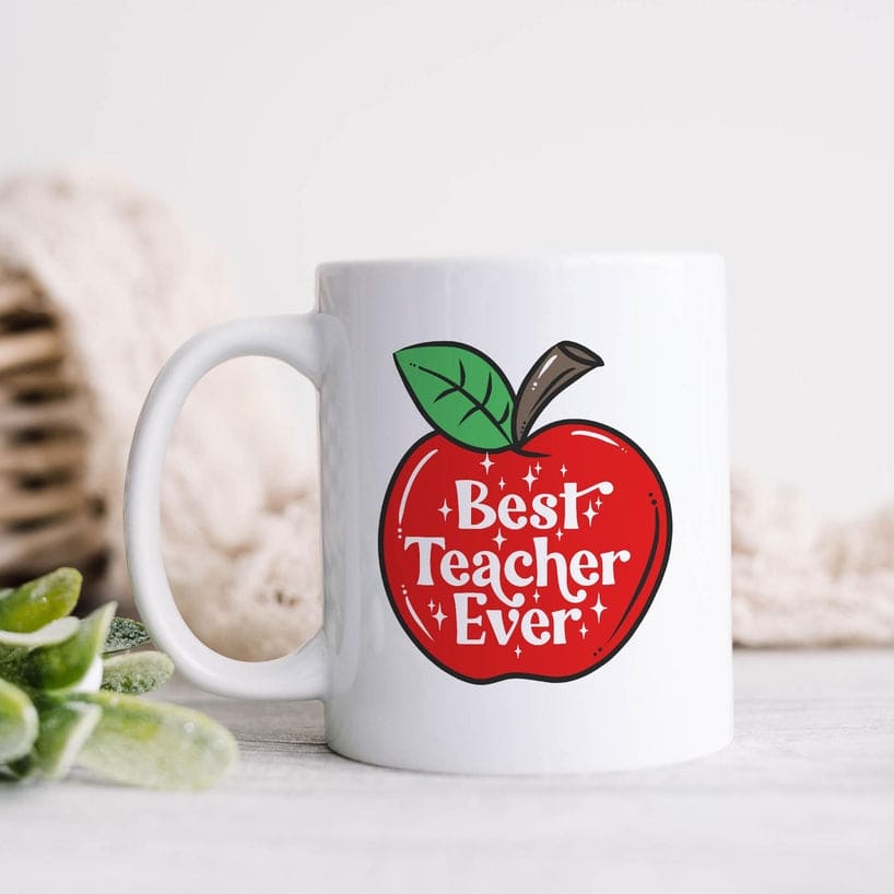 Best Teacher Ever Mug - 11oz - Shelburne Country Store