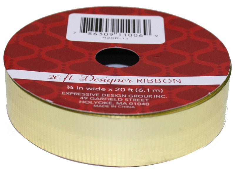 3/4 X 20' Designer Ribbon Roll - - Shelburne Country Store