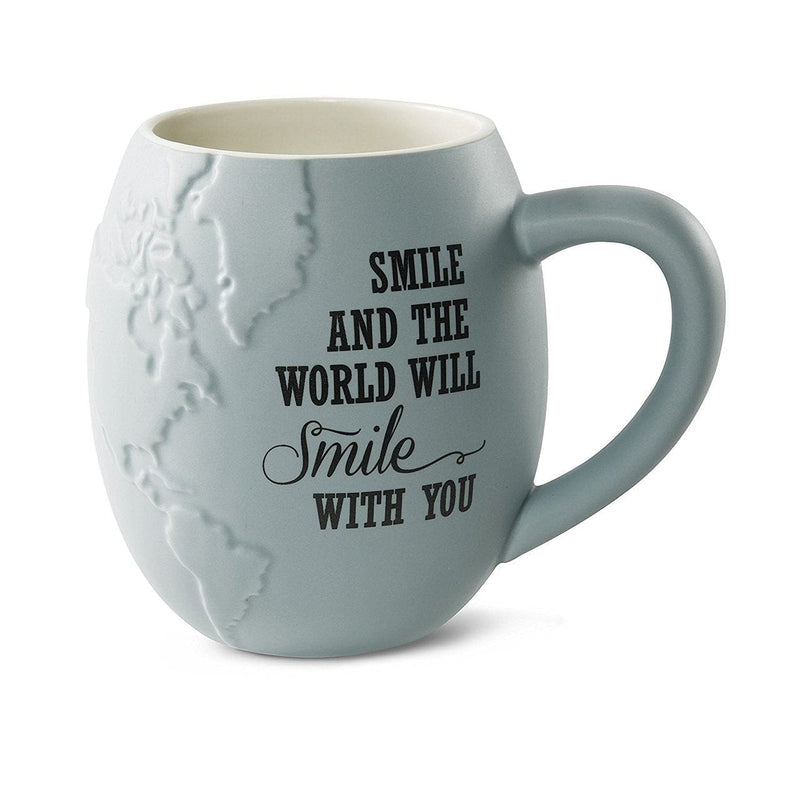 Smile and the World Will Smile with You - 22 oz. Mug - Shelburne Country Store