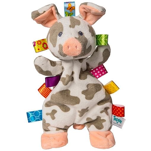 Taggies Patches Pig Lovey – 12″ - Shelburne Country Store