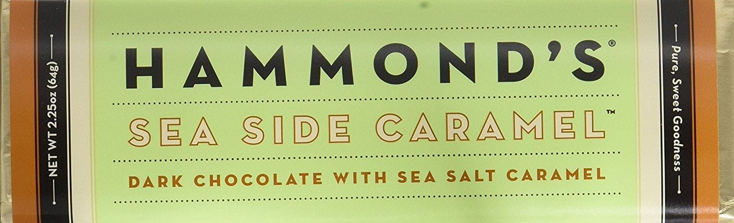 Hammonds Bar - Dark Chocolate Caramel Sea Salt - 2.25 oz - Shelburne Country Store